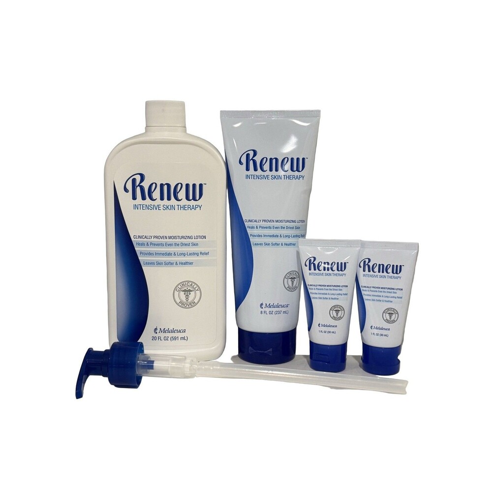 Melaleuca Renew Intensive Skin Therapy Moisturizing Lotion Jumbo Pack